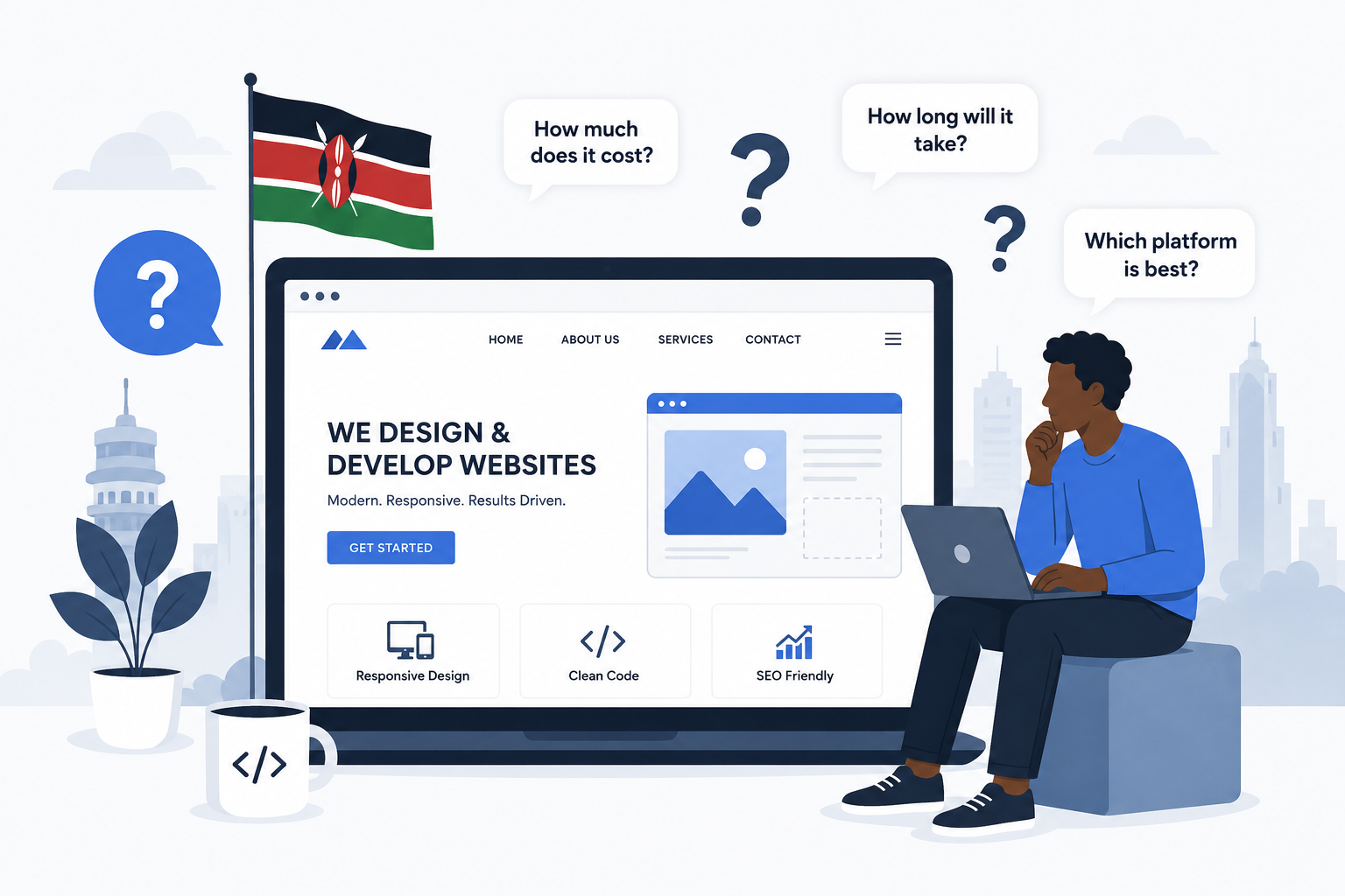 Every Question You Have About Website Design and Development in Kenya. Answered